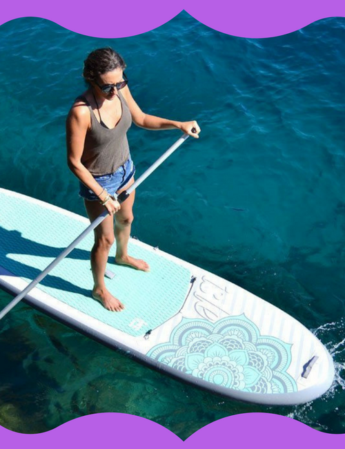 A perfect sup board for yoga